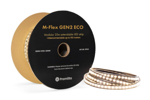 50M M-Flex ECO (2x25M), 4000K, 900LM/M, 144LED/M, IP65