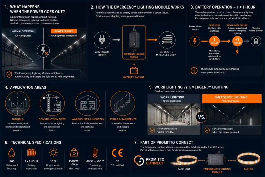 Emergency Lighting Module WEB