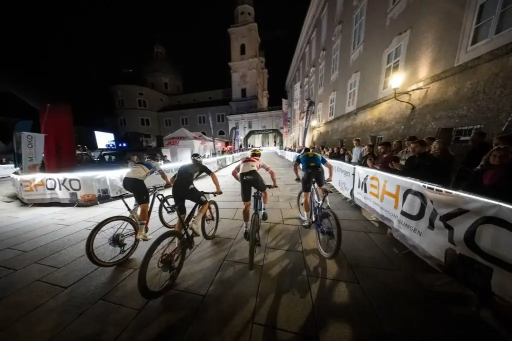 Promitto LED strip lighting used at sports event